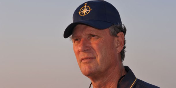 Dr. Robert Ballard daydreaming about his new big discovery.