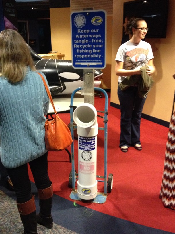 These things are everywhere. Recycle your fishing line!