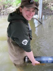 A rough day at work- retrieving the long-term water quality instrument