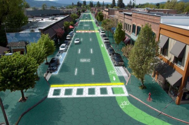 artists rendering of Solar Roads https://www.indiegogo.com/projects/solar-roadways