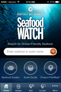 Monterey Bay Aquarium's Seafood Watch App